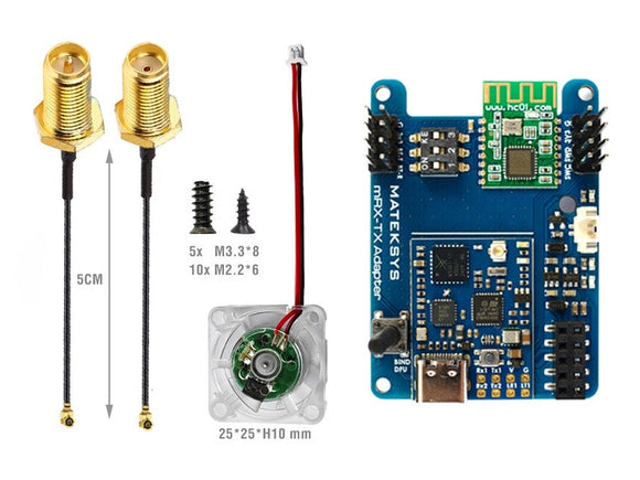 Matek mR24-30-TX mLRS MAVLink 2.4GHz TX Module Kit